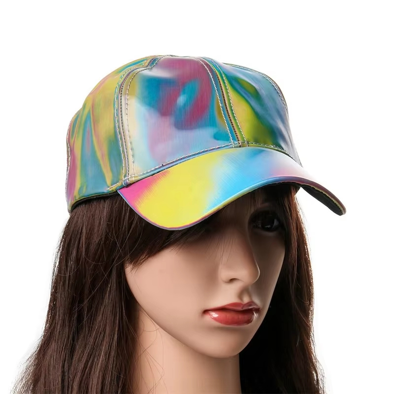 Fashion Marty McFly Licensed for Rainbow Color Changing Baseball Hat Snapback Cap Back to the Future Bigbang G-Dragon Props