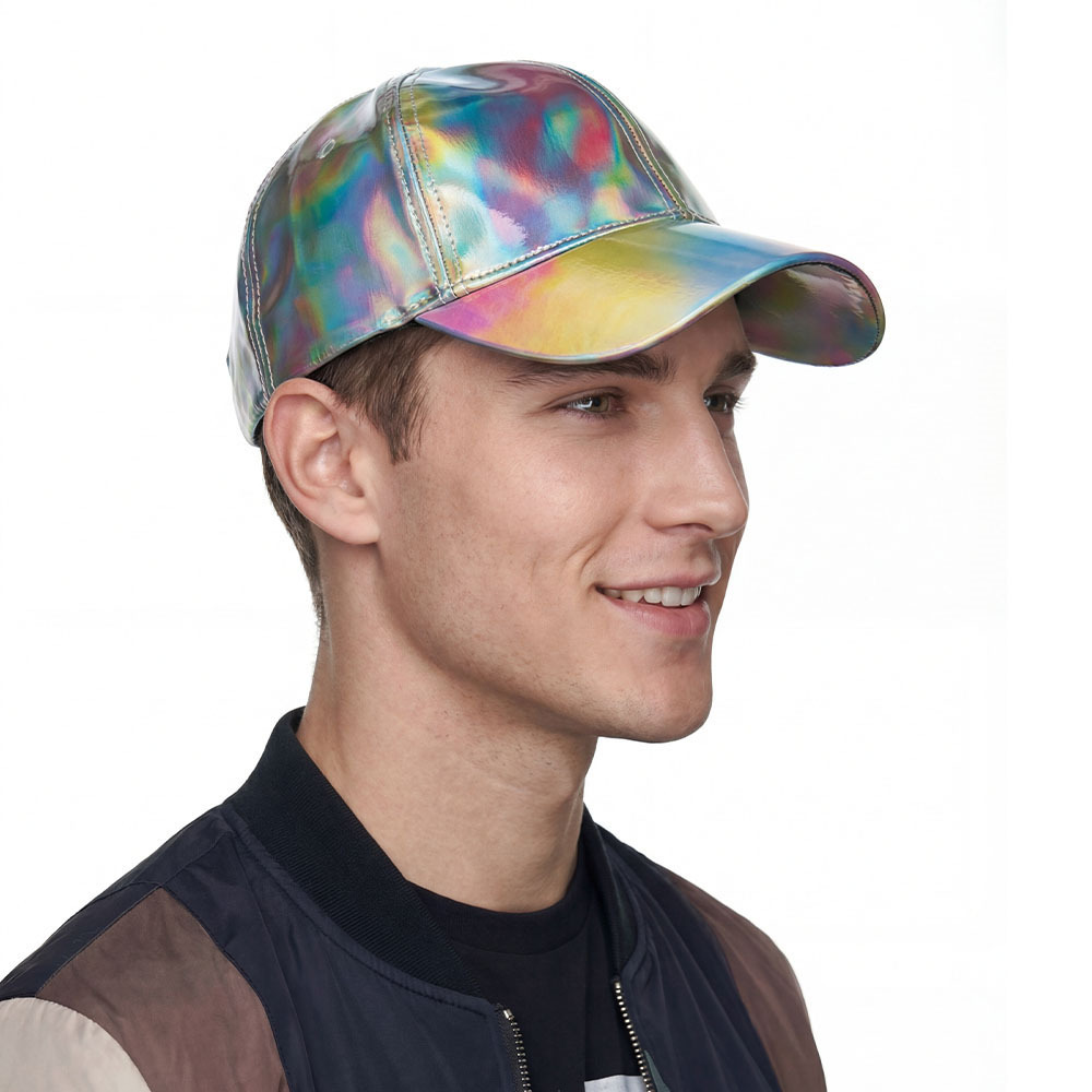Fashion Marty McFly Licensed for Rainbow Color Changing Baseball Hat Snapback Cap Back to the Future Bigbang G-Dragon Props Takerlama