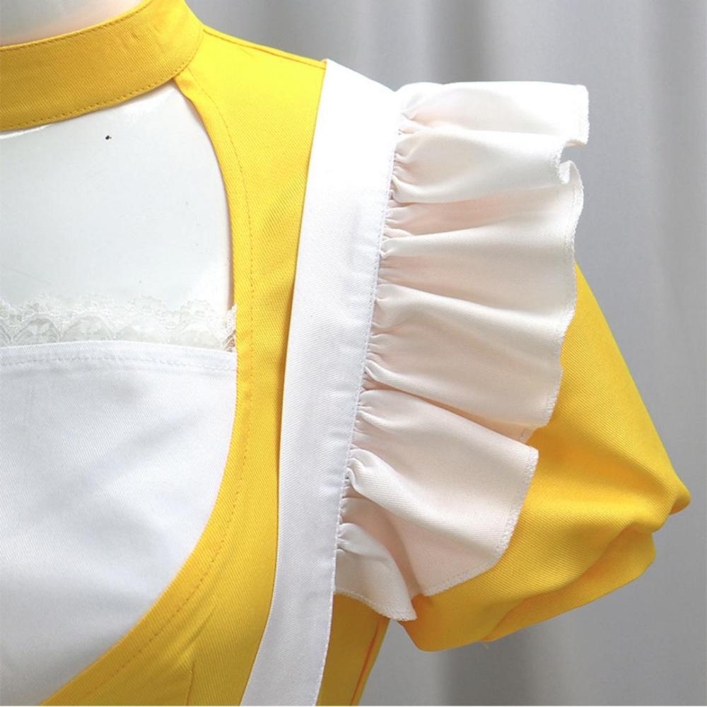 Movie Little Chick Kika Cosplay Costume Apron Dress In Stock Takerlama
