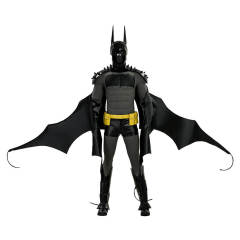 Absolute Bat Men's Bruce Wayne Cosplay Costume Top Level Takerlama