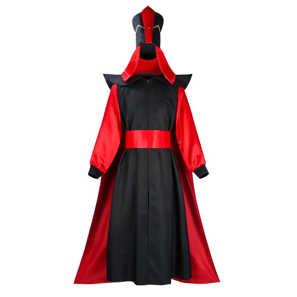 Aladdin Jafar Men's Costume Halloween Cosplay Outfit Takerlama