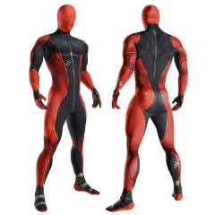 Marvel Rivals Deadpool Cosplay Costume Takerlama