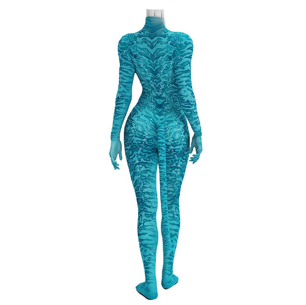 Avatar 2 The Way of Water Cosplay Costume 3D Print Jumpsuit Takerlama
