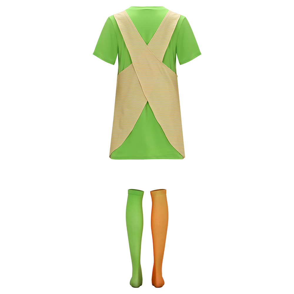 Women's Pippi Halloween Cosplay Costume Fancy Dress TV Book Day Character Outfit Takerlama
