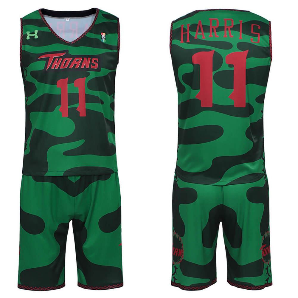 Goat Will Harris Vineland Thorns Basketball Jersey Movie Cosplay Costume Takerlama In Stock