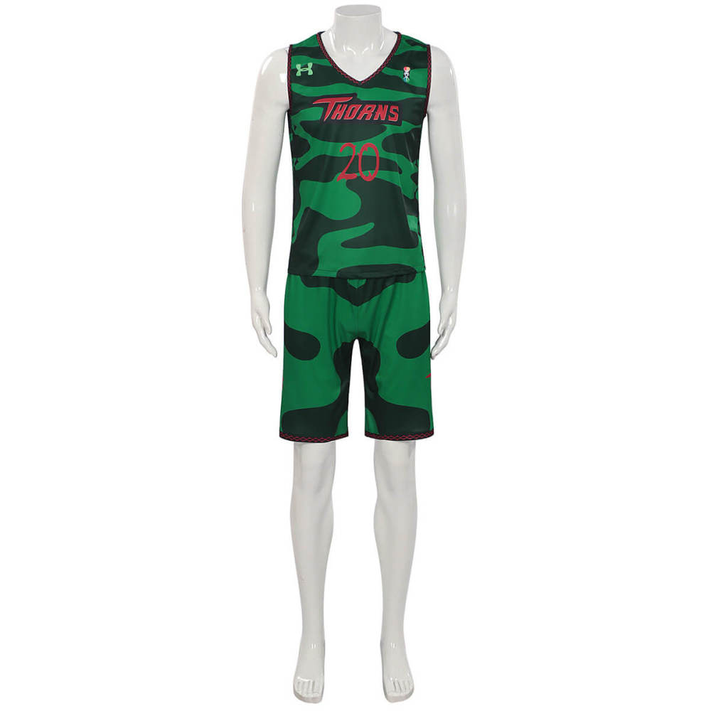 Goat Will Harris Vineland Thorns Basketball Jersey Movie Cosplay Costume Takerlama In Stock