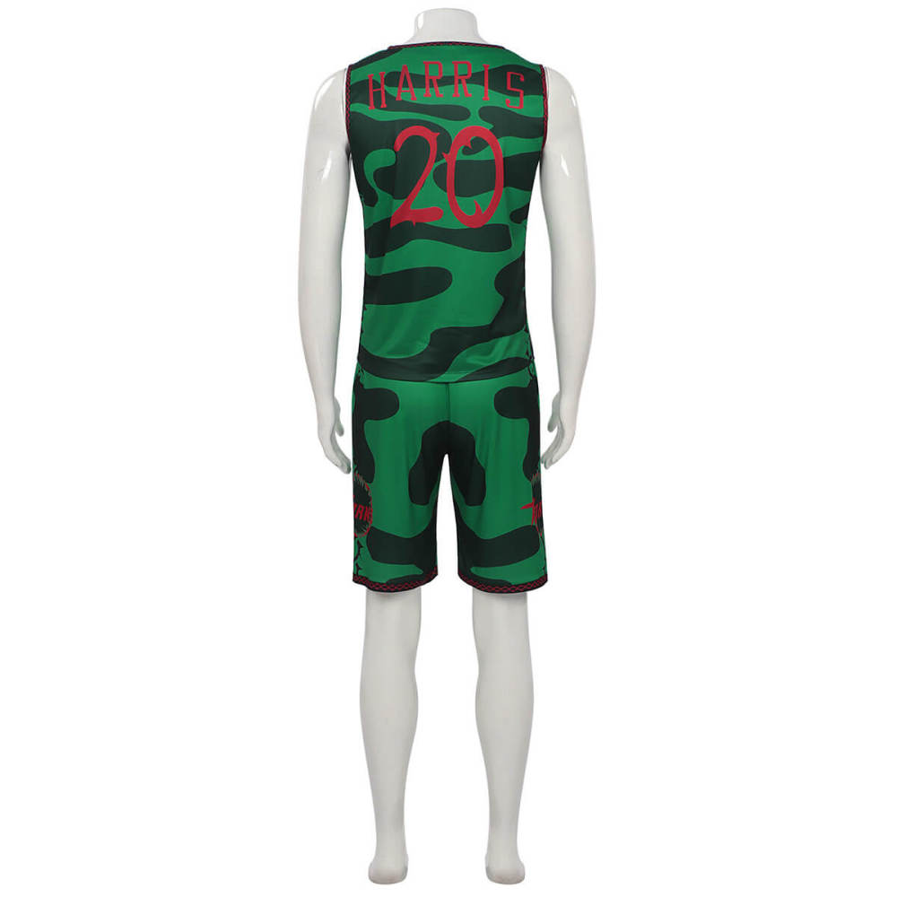 Goat Will Harris Vineland Thorns Basketball Jersey Movie Cosplay Costume Takerlama In Stock