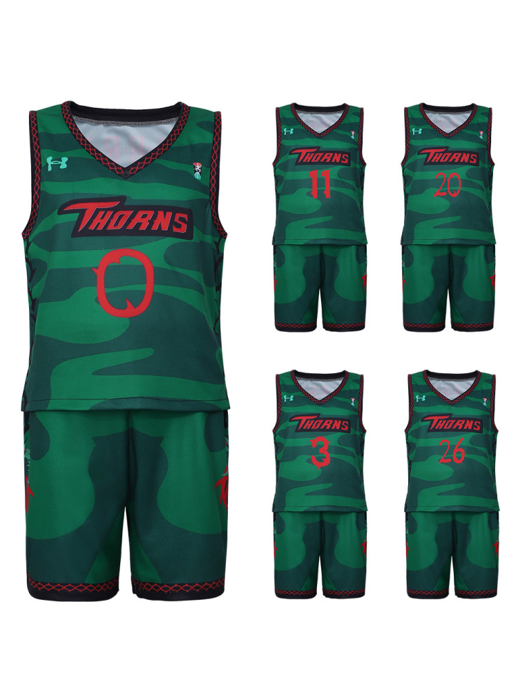 Goat Will Harris Vineland Thorns Basketball Jersey Movie Cosplay Costume Takerlama