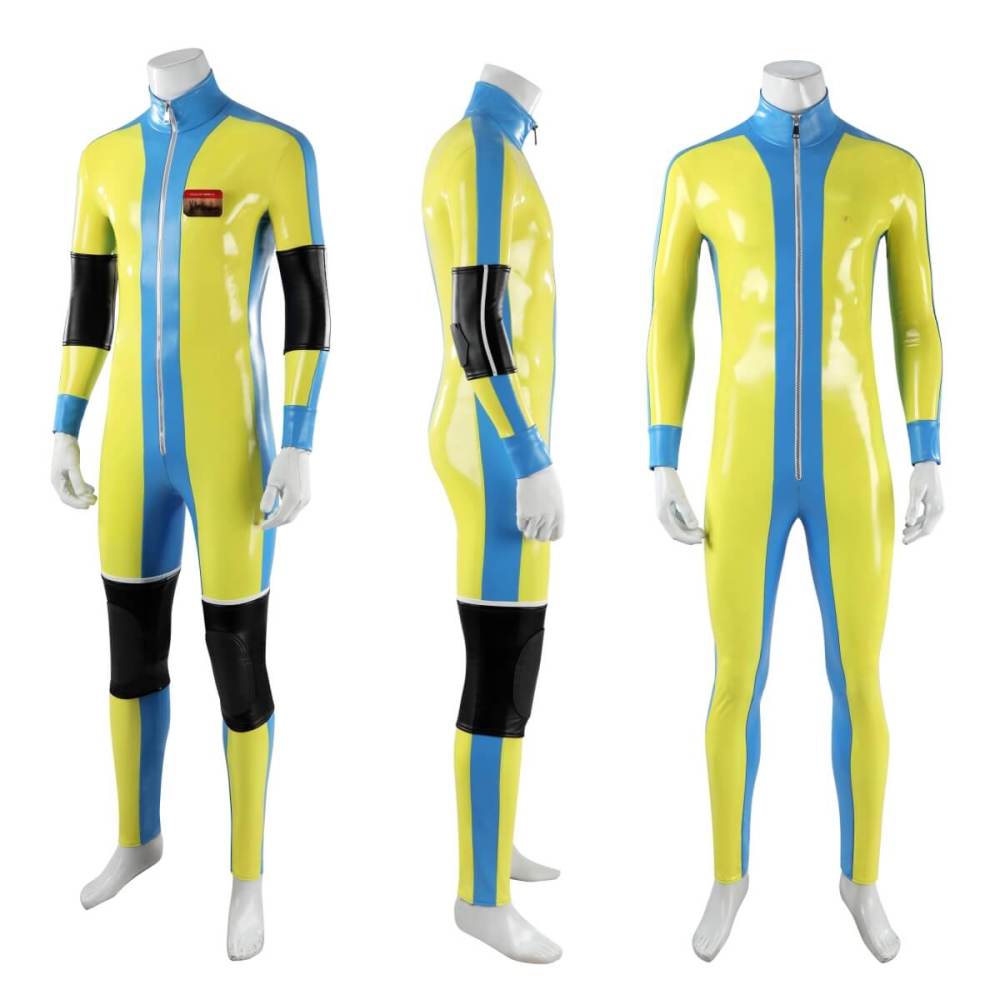 Waterboy Herman Superhero Halloween Cosplay Costume Comic-Con Outfits Takerlama
