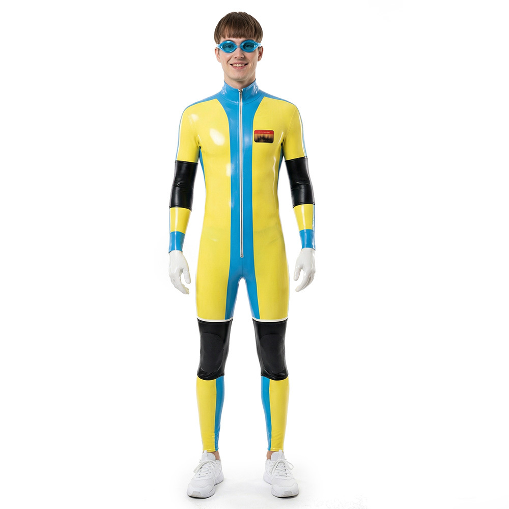 Waterboy Herman Superhero Halloween Cosplay Costume Comic-Con Outfits Takerlama