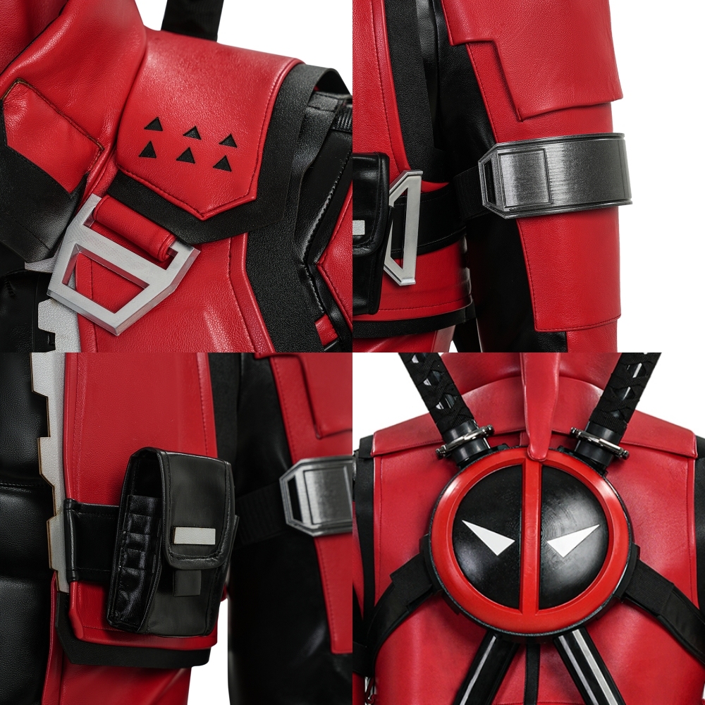Deluxe Marvel Rivals Deadpool Halloween Cosplay Costume Takerlama