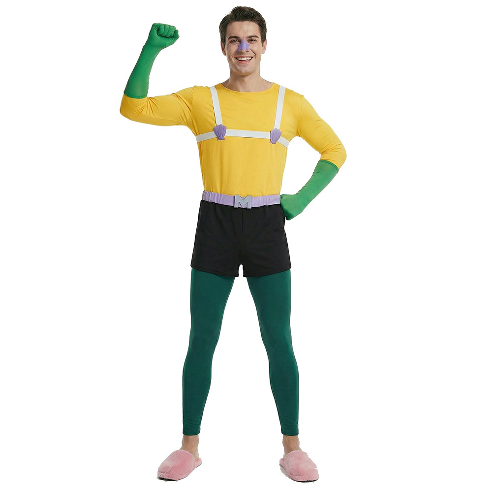 Mermaid Man Ernie Huckler Barnacle Boy Tim Strangler Cosplay Costume For Men Takerlama