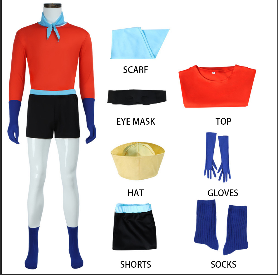 Mermaid Man Ernie Huckler Barnacle Boy Tim Strangler Cosplay Costume For Men Takerlama