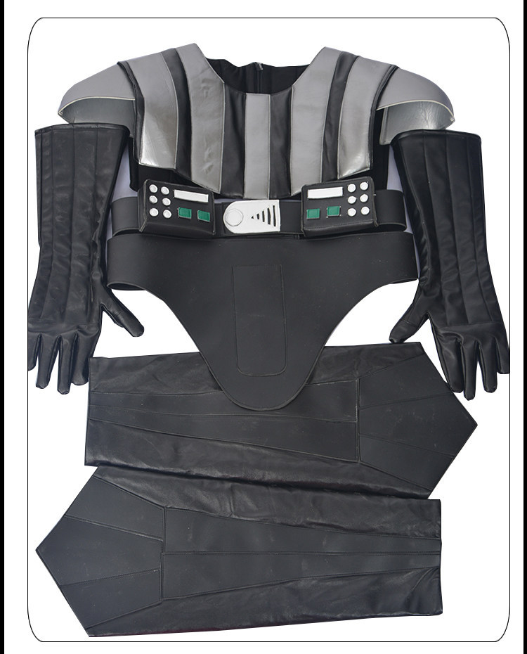 Deluxe Star Wars Darth Vader Cosplay Costume Anakin Skywalker Men Halloween Outfits Takerlama