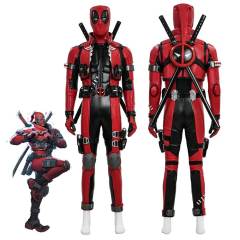 Deluxe Marvel Rivals Deadpool Halloween Cosplay Costume Mask Shoes Takerlama