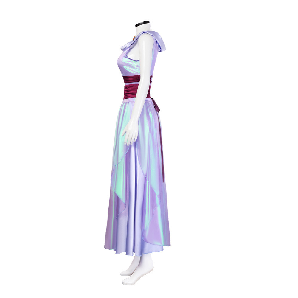 Hercules Megara Purple Fancy Dress Women's Cosplay Costume In Stock Takerlama