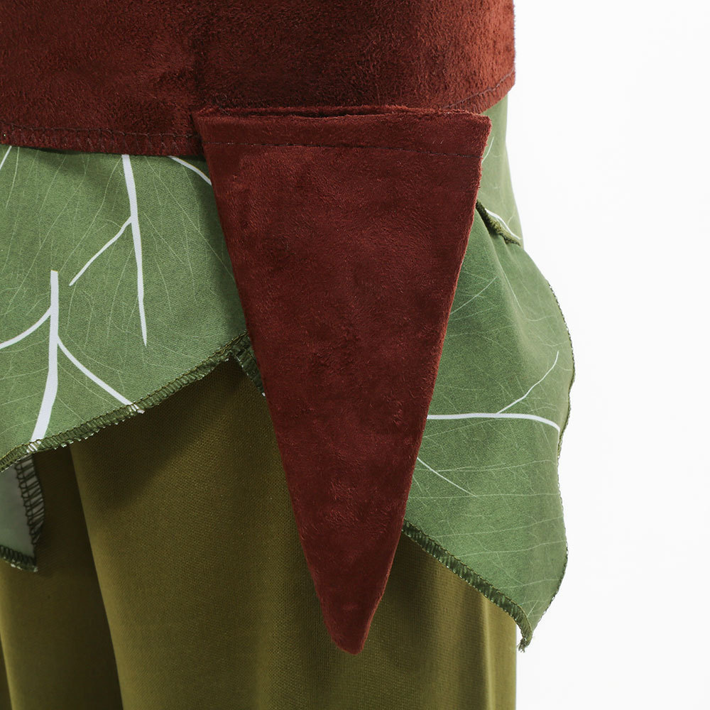 Child Peter Pan Halloween Green Cosplay Costume Boys Kids Gift Takerlama