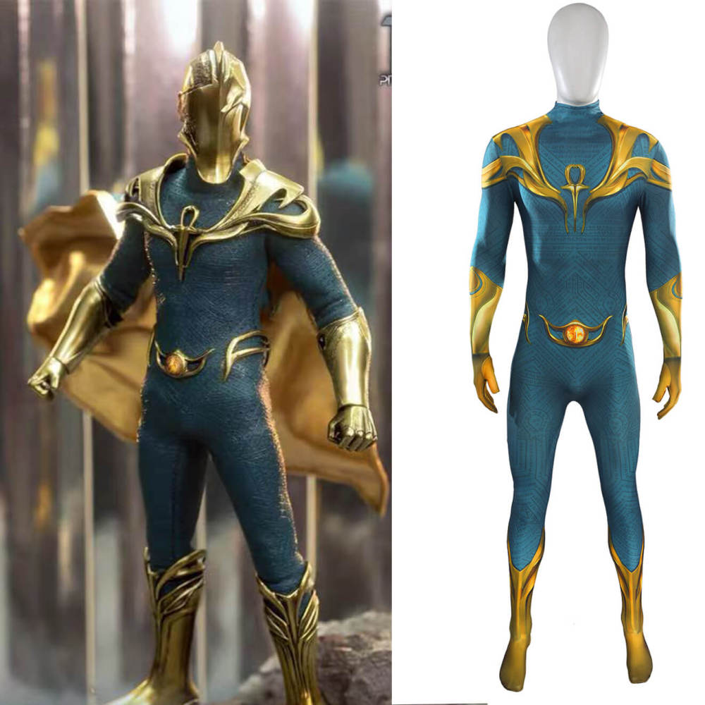 Doctor Fate Jumpsuit Black Adam Cosplay Costume 3D Print Bodysuit Takerlama
