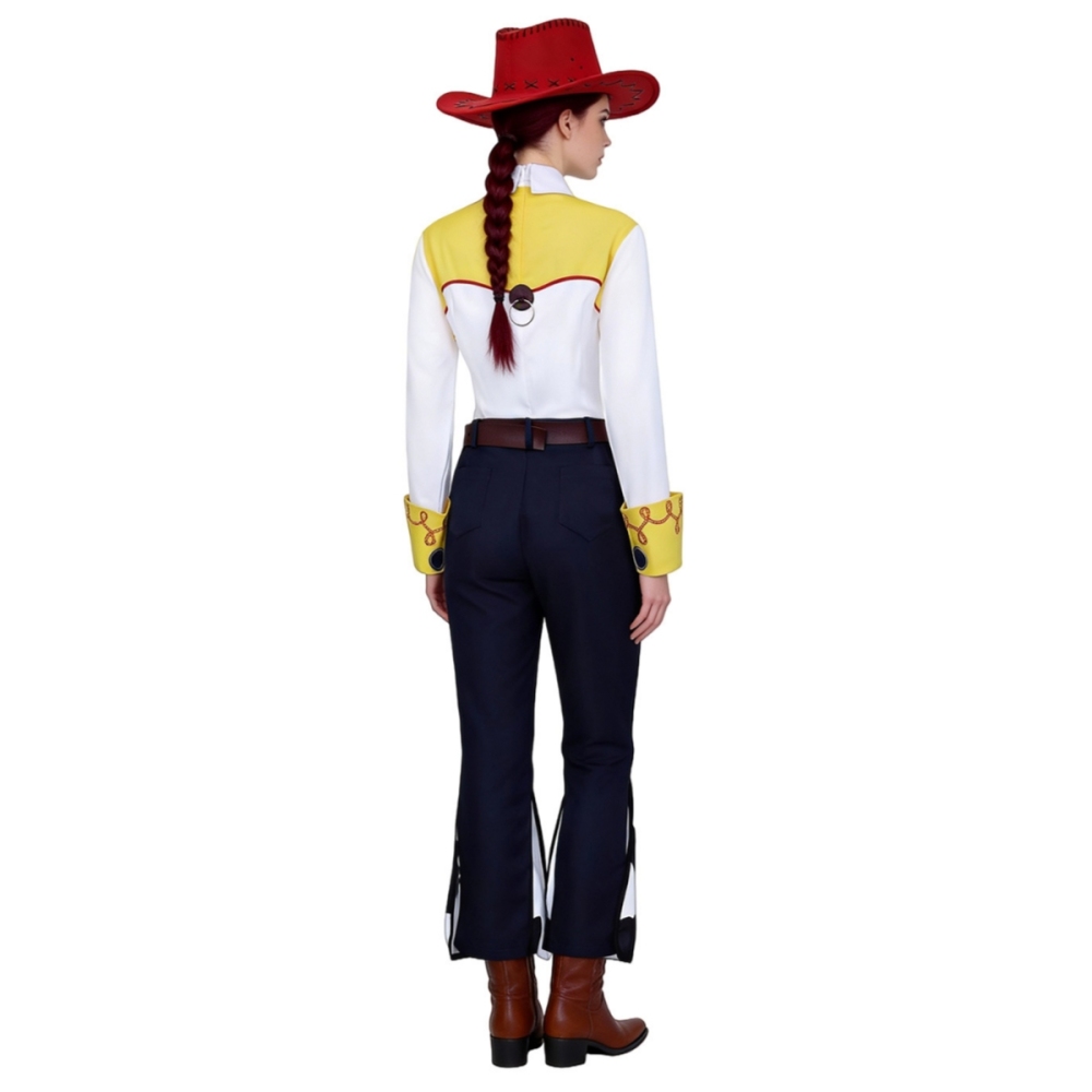 Toy Story Woody and Jessie Cowboy Couple Cosplay Costume In Stock Takerlama