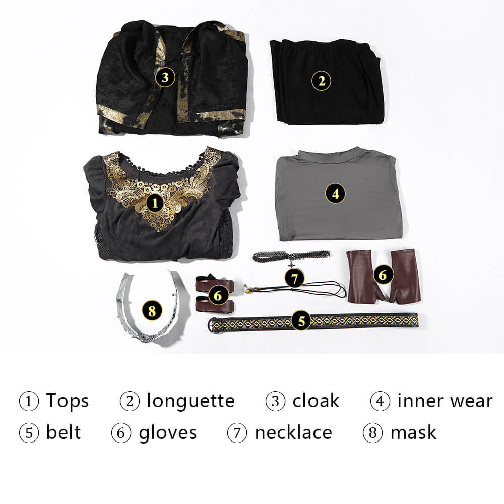 Dark Souls III Fire Keeper Cosplay Costume Takerlama