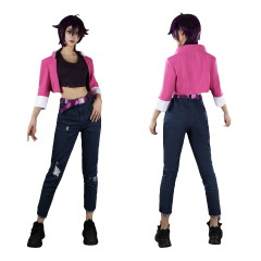 Dispatch Invisigal Courtney Pink Cosplay Costume For Women Takerlama No Wig