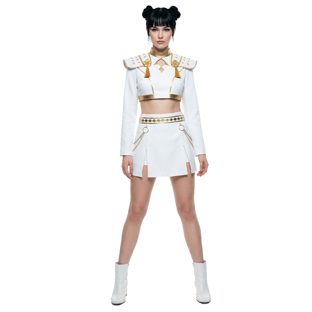 Kpop Demon Hunters Mira Rumi Zoey What It Sounds Like Cosplay Costume Kids Adult Takerlama In Stock