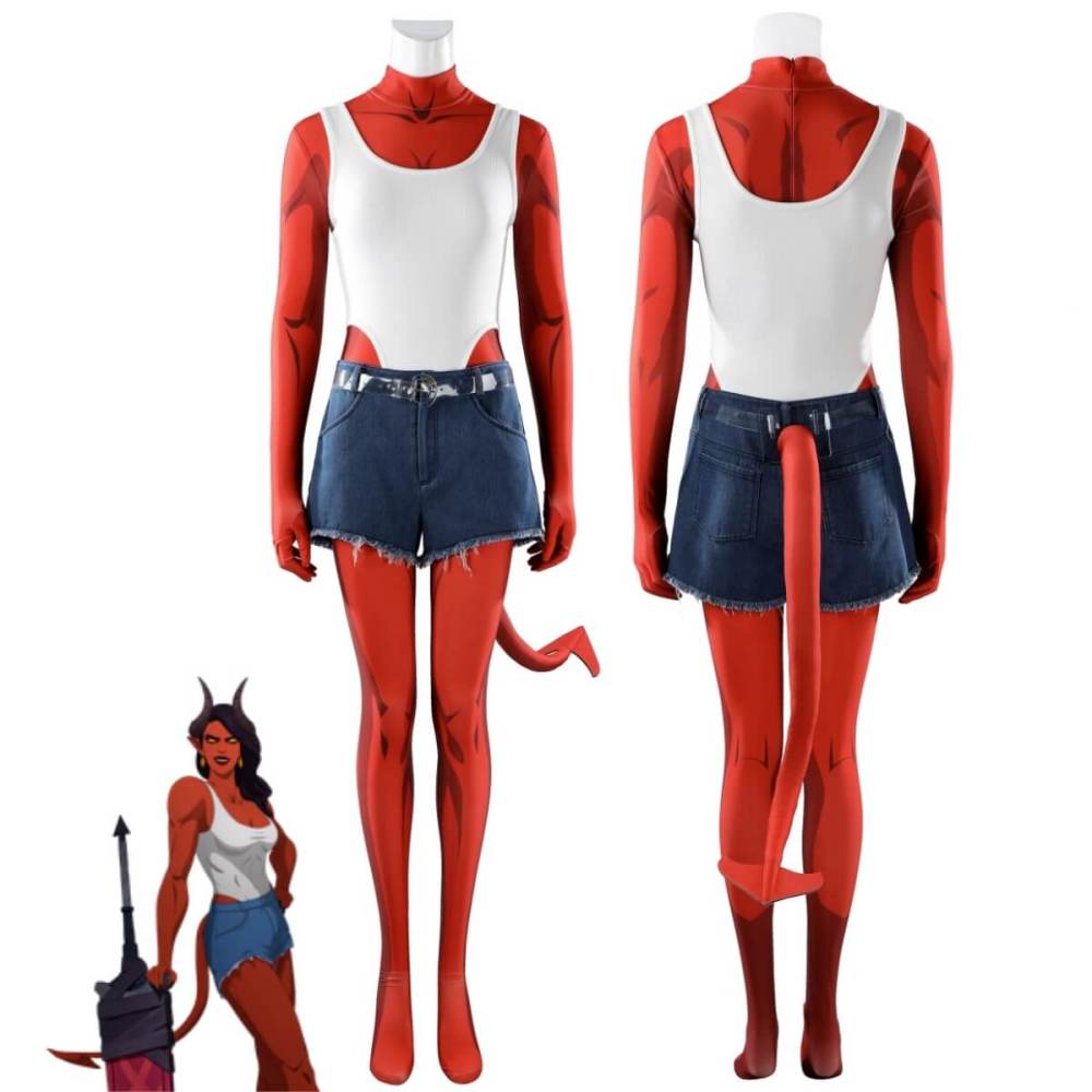 Dispatch Malevola Cosplay Costume For Women Takerlama No Wig