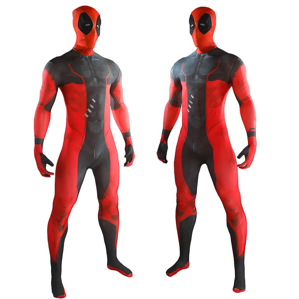 Marvel Rivals Deadpool Undersuit Mask Cosplay Costume Style B Takerlama