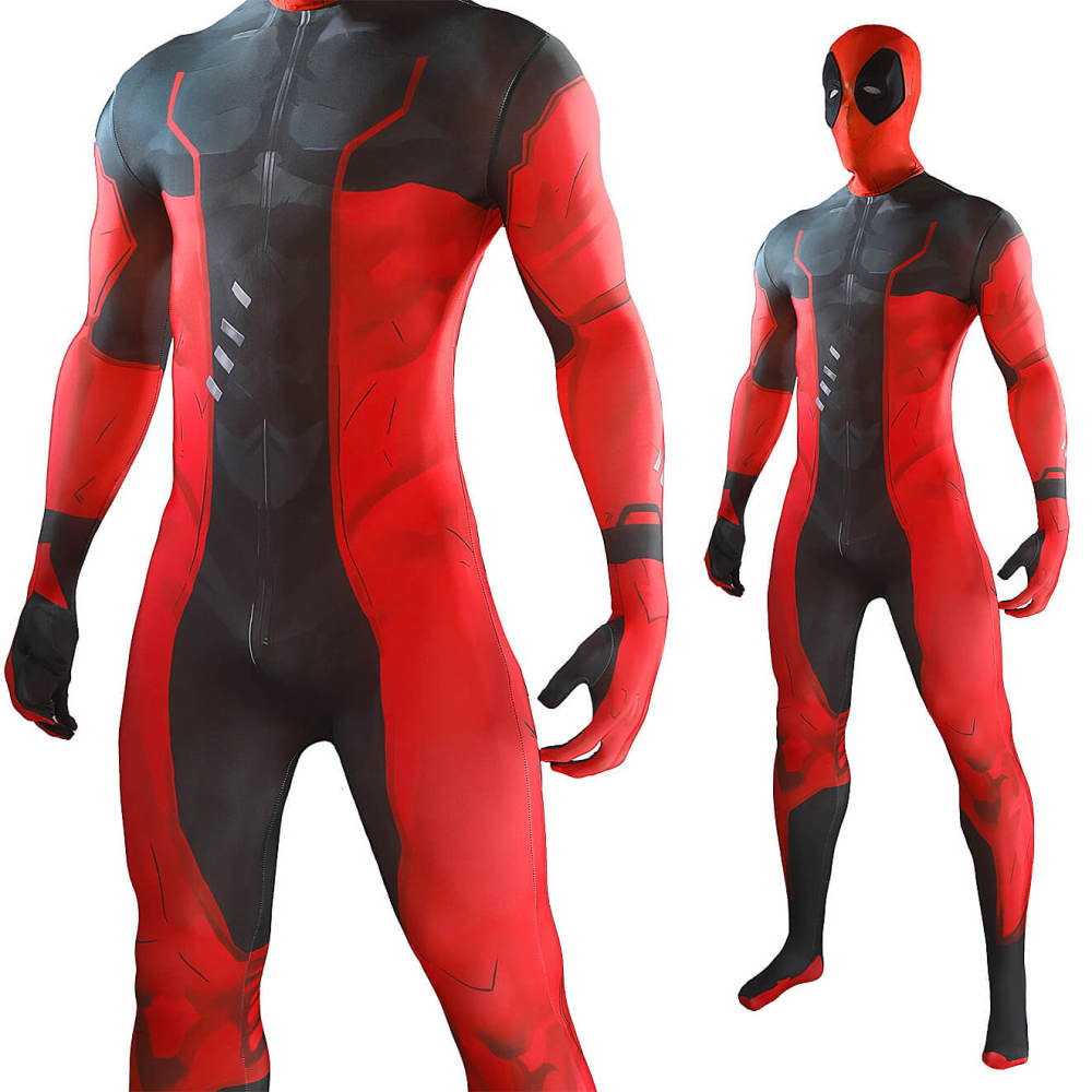Marvel Rivals Deadpool Undersuit Mask Cosplay Costume Style B Takerlama