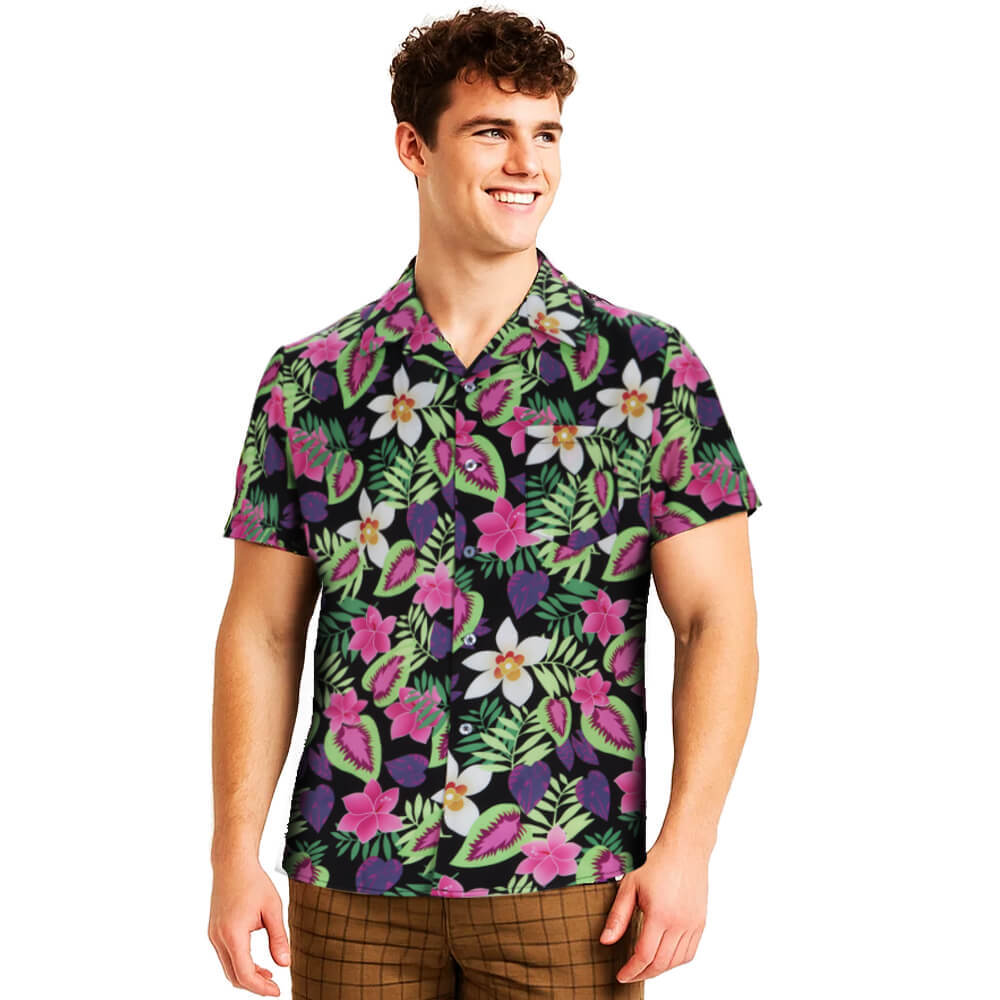 The Goonies Chunk Cosplay Costume Beach Party Hawaiian Shirt Takerlama