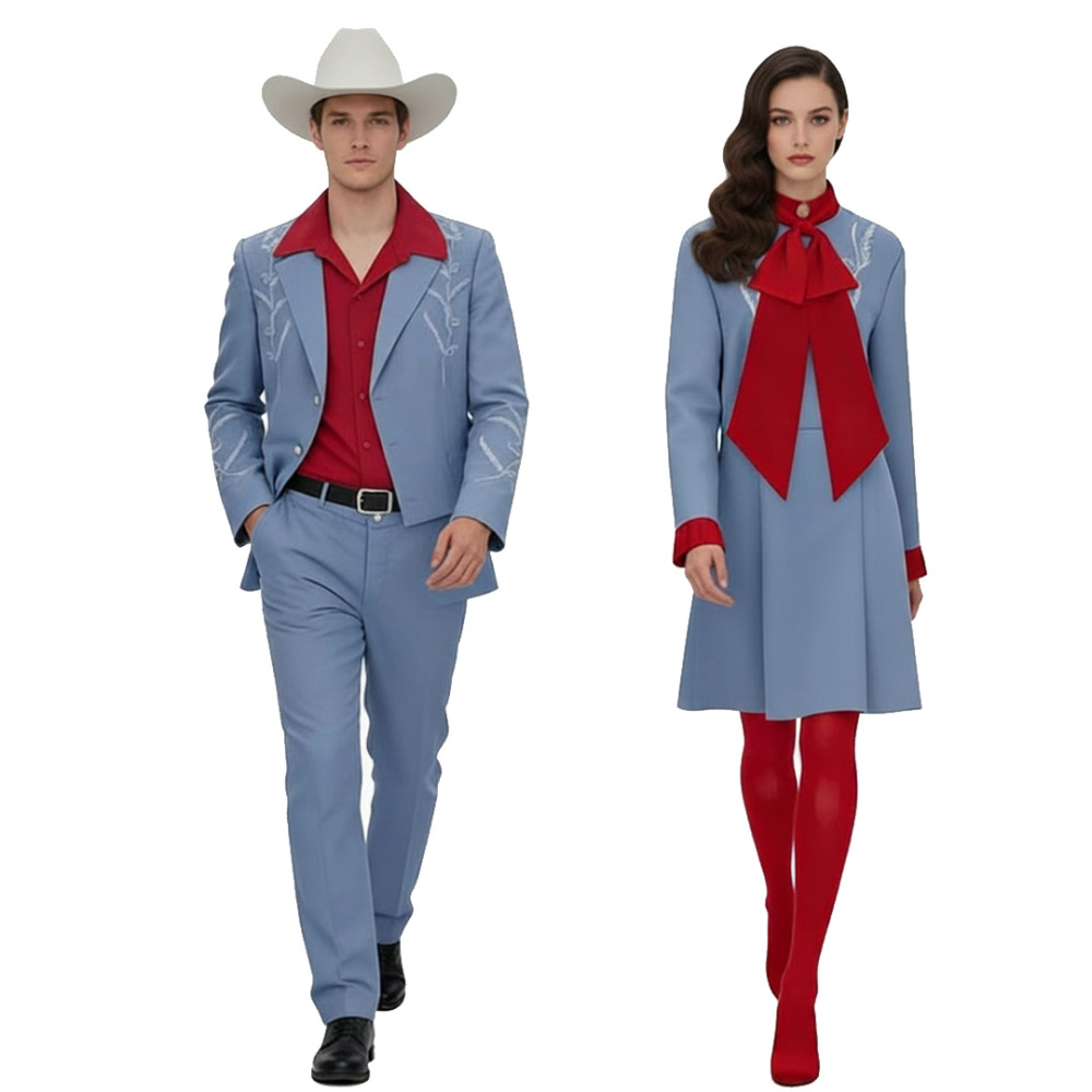 Die With A Smile Bruno Mars Cowboy Suit Lady Gaga Cowgirl Fancy Dress Takerlama In Stock