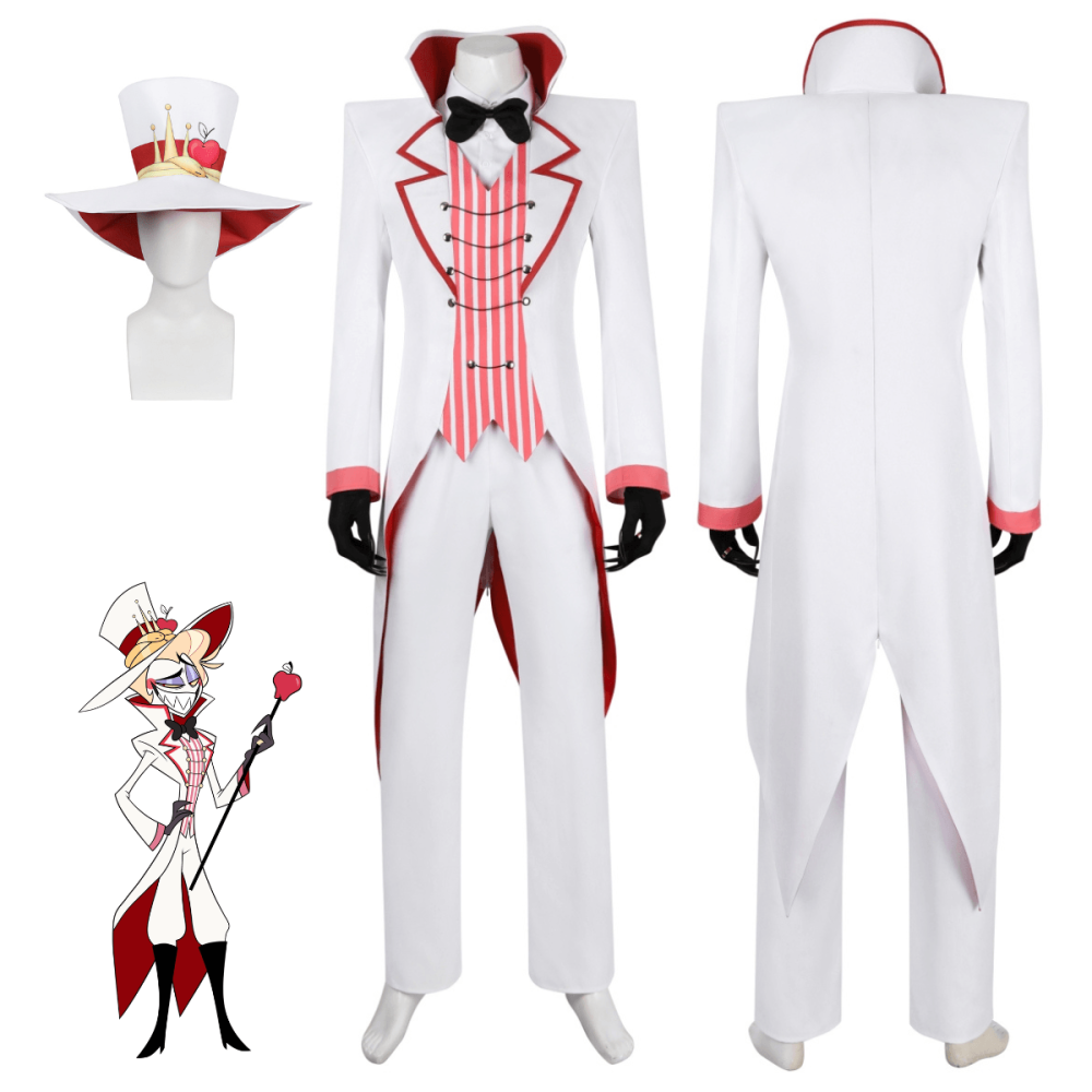 Hazbin Hotel Lucifer Morningstar Cosplay Costume Takerlama
