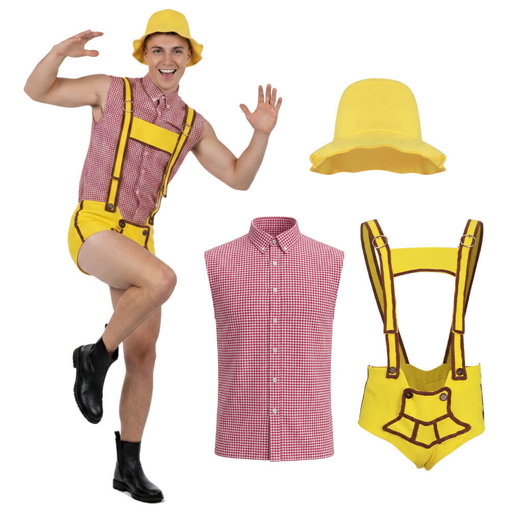 Bruno Movie Bruno Gehard Cosplay Costume Halloween Party Outfits Takerlama