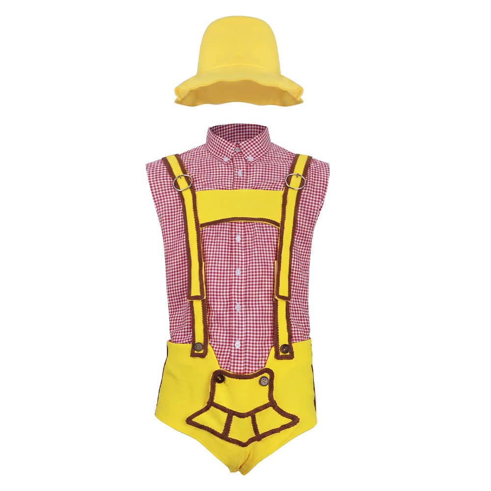 Bruno Movie Bruno Gehard Cosplay Costume Halloween Party Outfits Takerlama