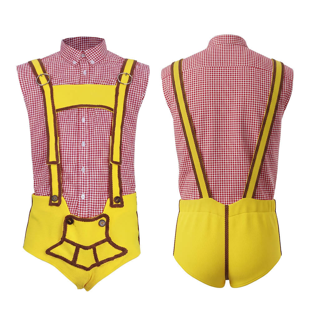 Bruno Movie Bruno Gehard Cosplay Costume Halloween Party Outfits Takerlama
