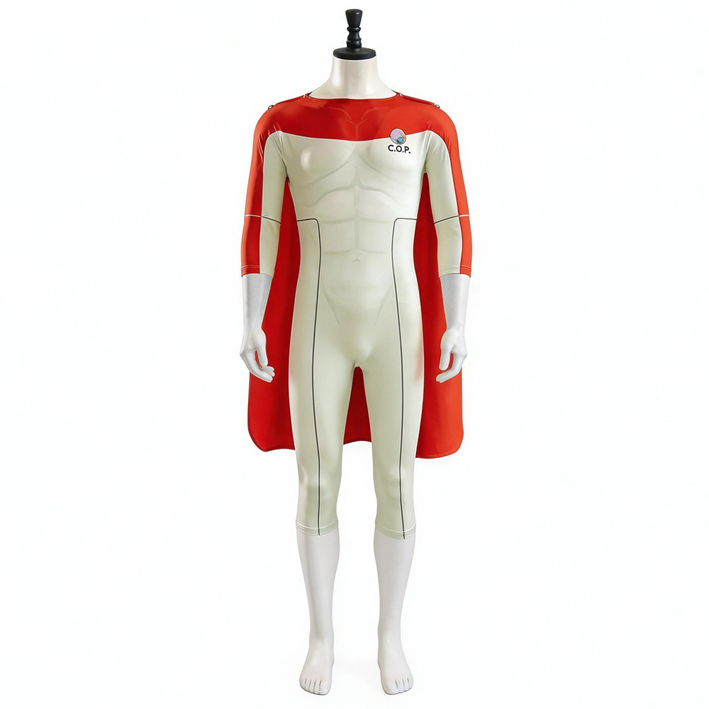 Invincible Season 4 Omni-Man Cosplay Costume Jumpsuit Cloak Takerlama