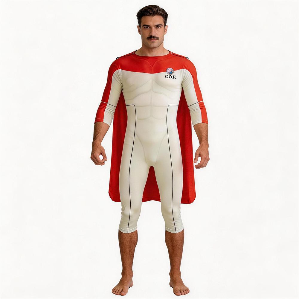 Invincible Season 4 Omni-Man Cosplay Costume Jumpsuit Cloak Takerlama