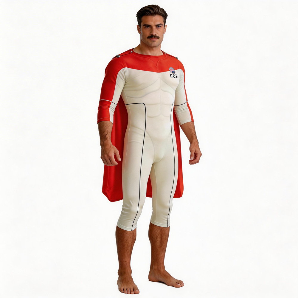 Invincible Season 4 Omni-Man Cosplay Costume Jumpsuit Cloak Takerlama