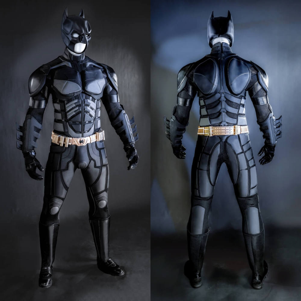 Deluxe Bruce Wayne The Dark Knight Cosplay Costume Takerlama