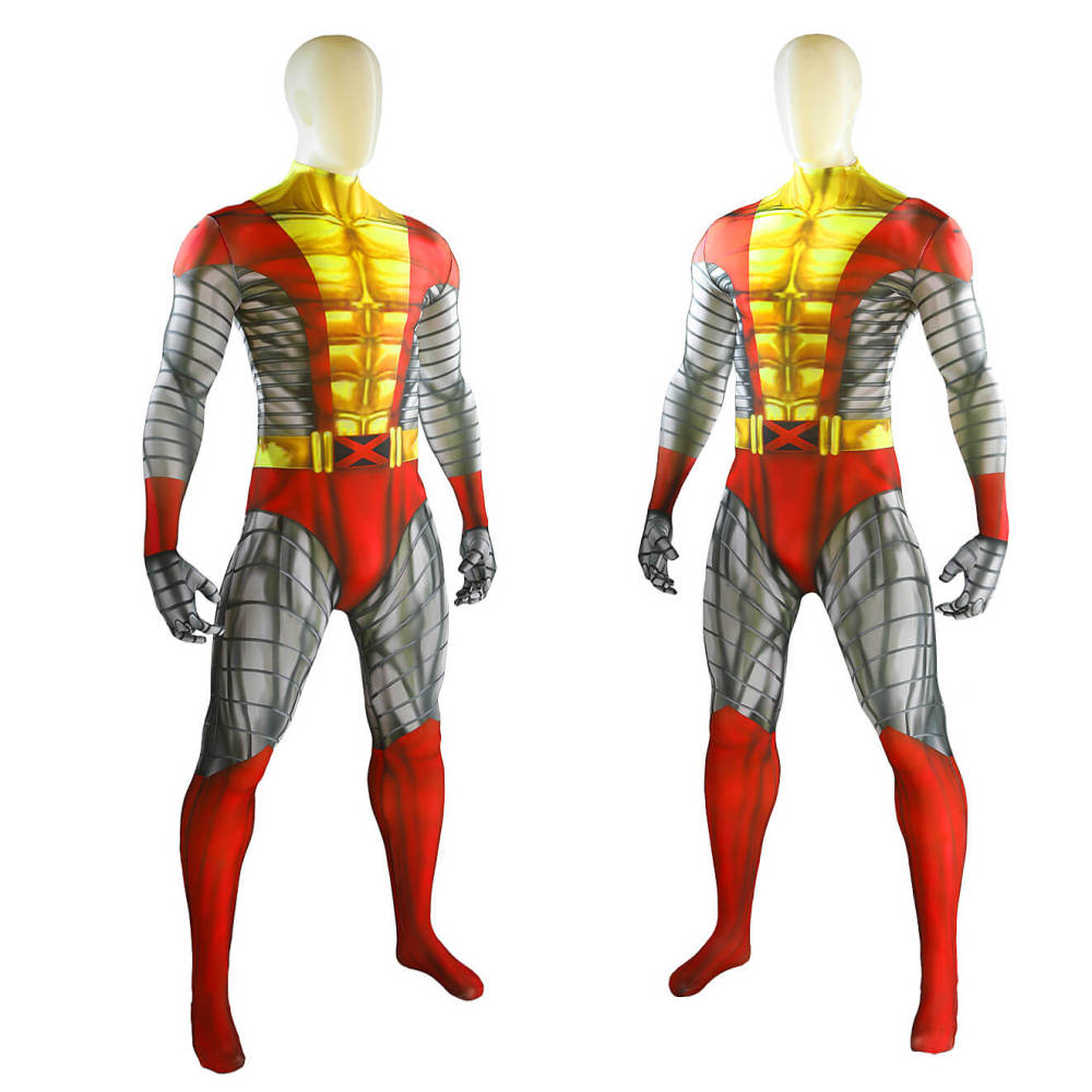 X-Men Colossus Cosplay Costume 3D Printed Bodysuit Kids Adults Takerlama