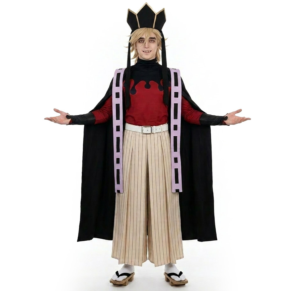 Douma Cosplay Costume Halloween Theme Party Outfit Takerlama
