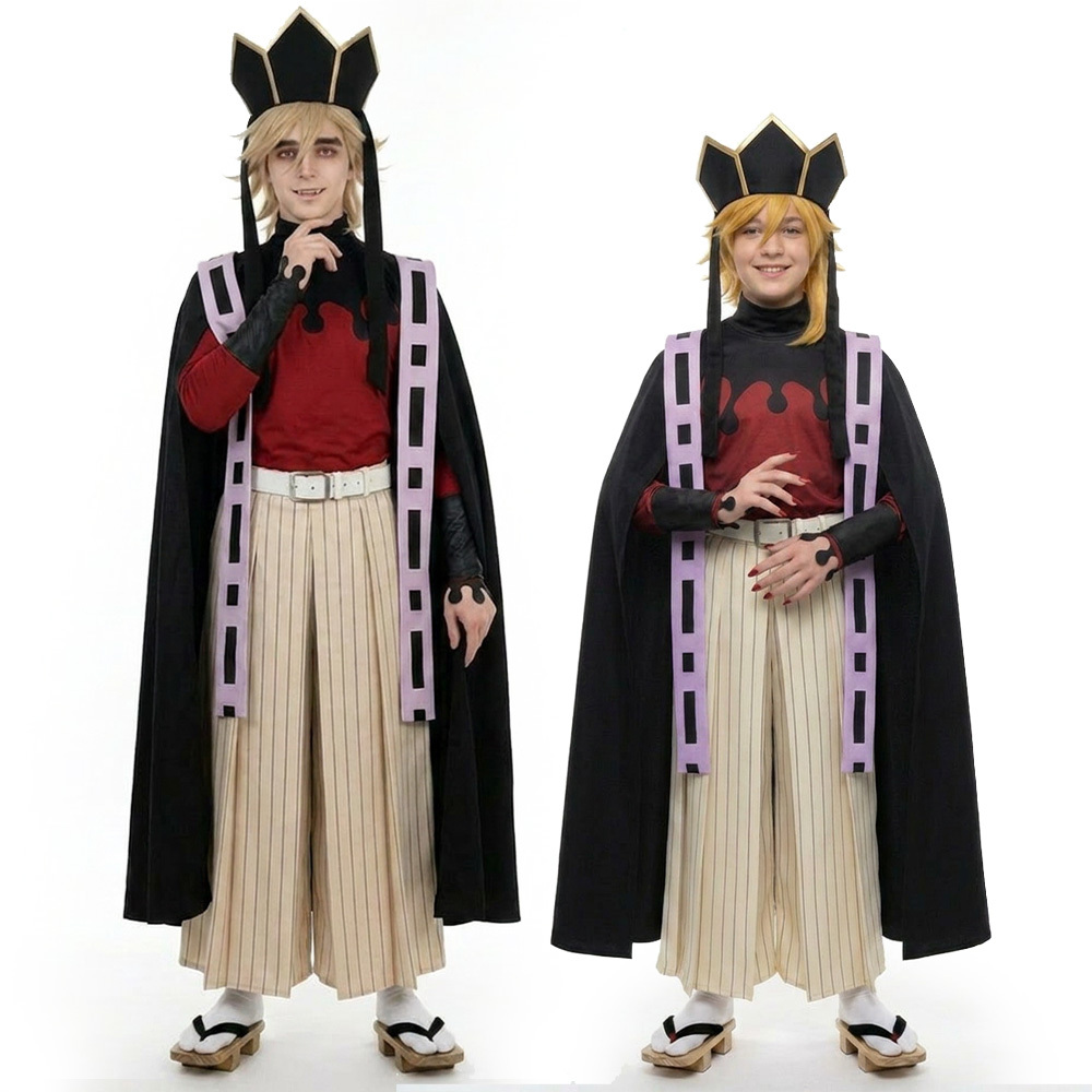 Douma Cosplay Costume Kids Adults Halloween Theme Party Outfit Takerlama