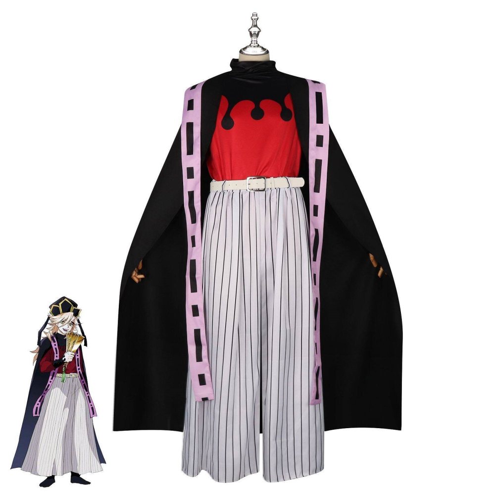 Douma Cosplay Costume Halloween Theme Party Outfit Takerlama