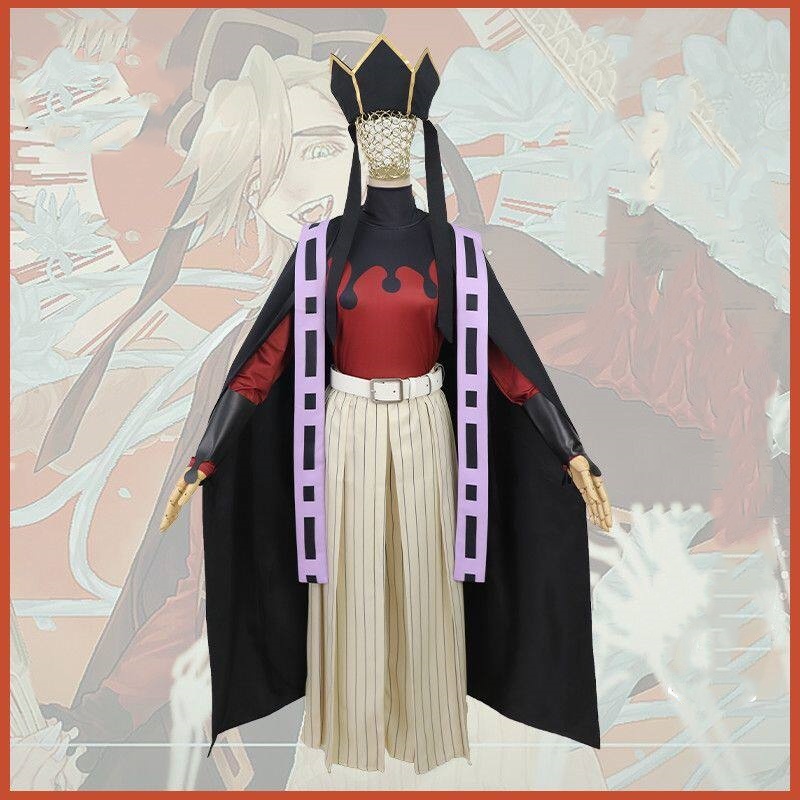 Douma Cosplay Costume Halloween Theme Party Outfit Takerlama