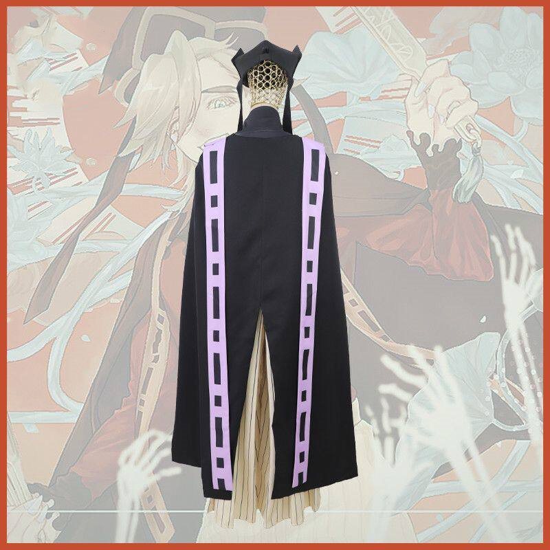 Douma Cosplay Costume Halloween Theme Party Outfit Takerlama