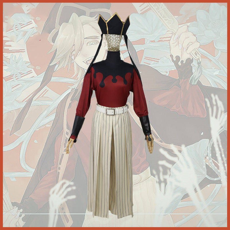 Douma Cosplay Costume Halloween Theme Party Outfit Takerlama