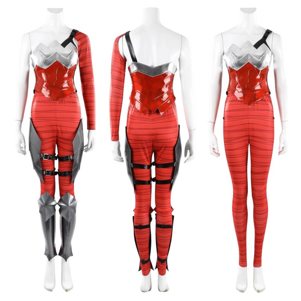 Deluxe Absolute Diana Cosplay Costume Red Takerlama