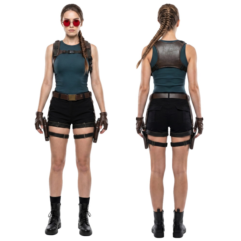 Tomb Raider Live-Action Lara Croft Cosplay Costume Takerlama