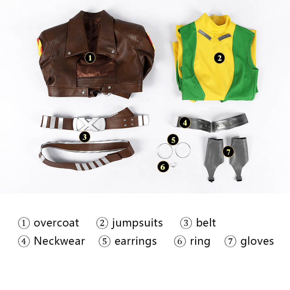 Marvel Rivals Rogue Cosplay Costume Takerlama