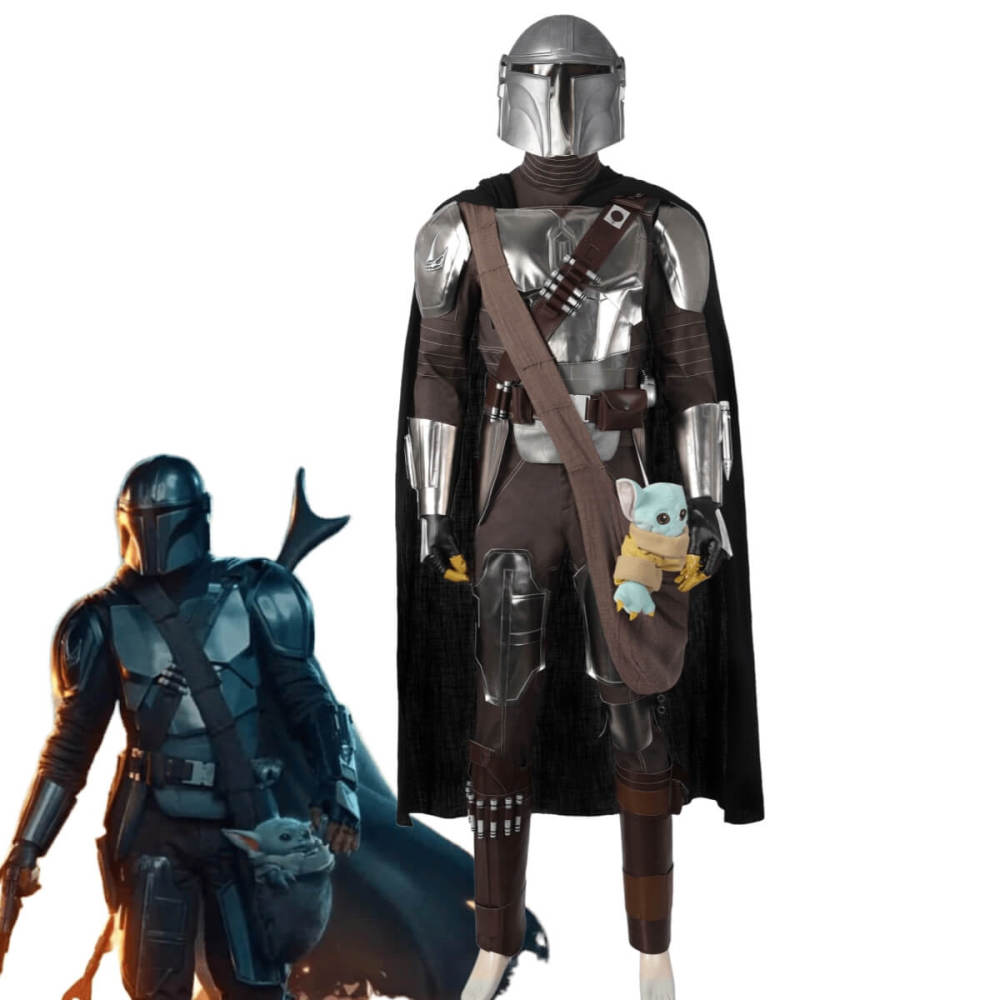 The Mandalorian Season 3 Din Djarin Cosplay Costume Takerlama